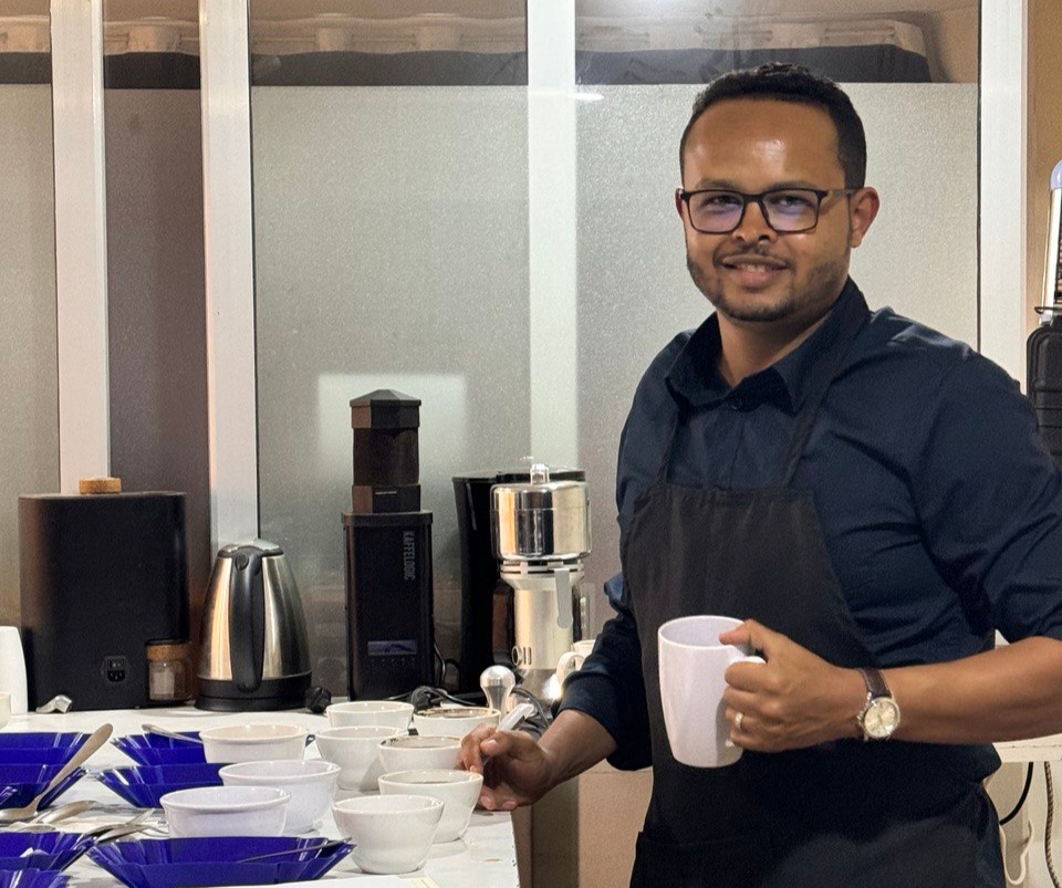 Coffee cupping